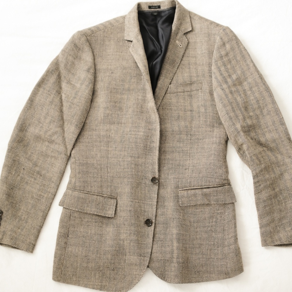 J. Crew mens Wool/Silk Sport Coat 38R